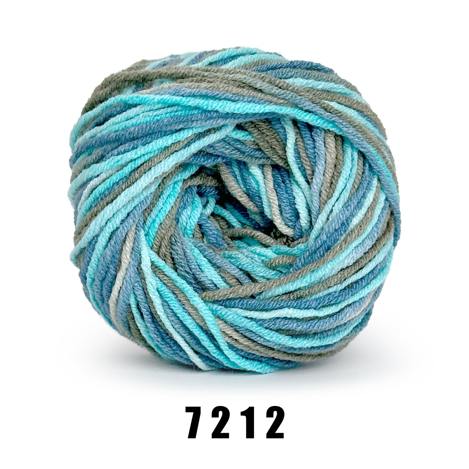 YarnArt Jeans Crazy (50g/160m) 7212 meeresgrün