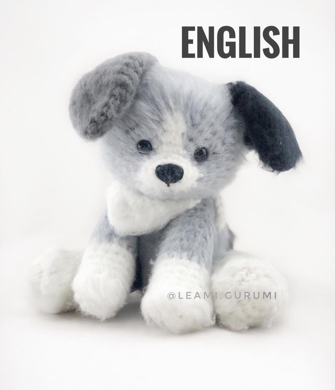 PDF ENGLISH Crochet Pattern Milo The Puppy Dog by leami