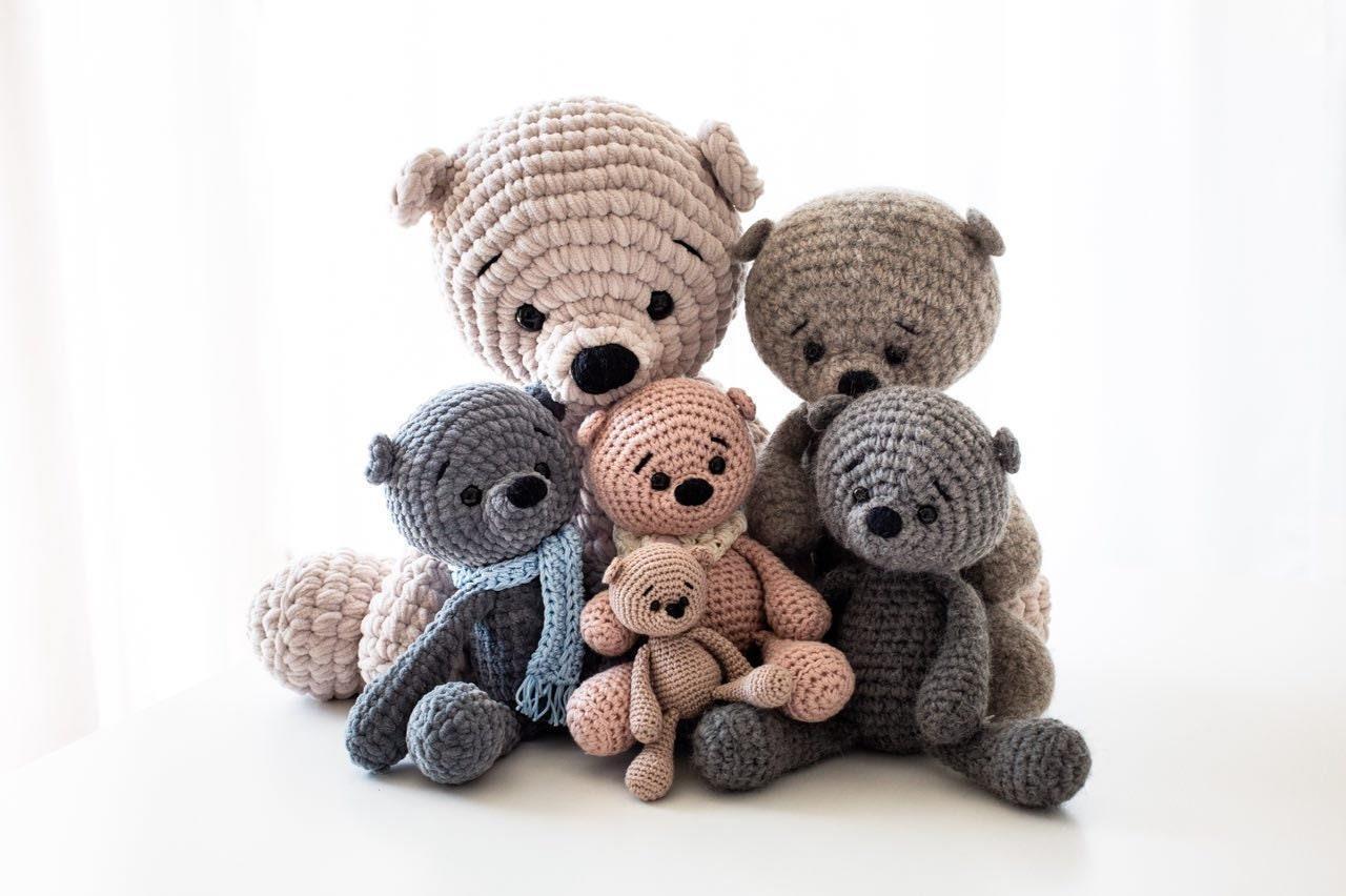 PDF ENGLISH Crochet Pattern Micha Teddy