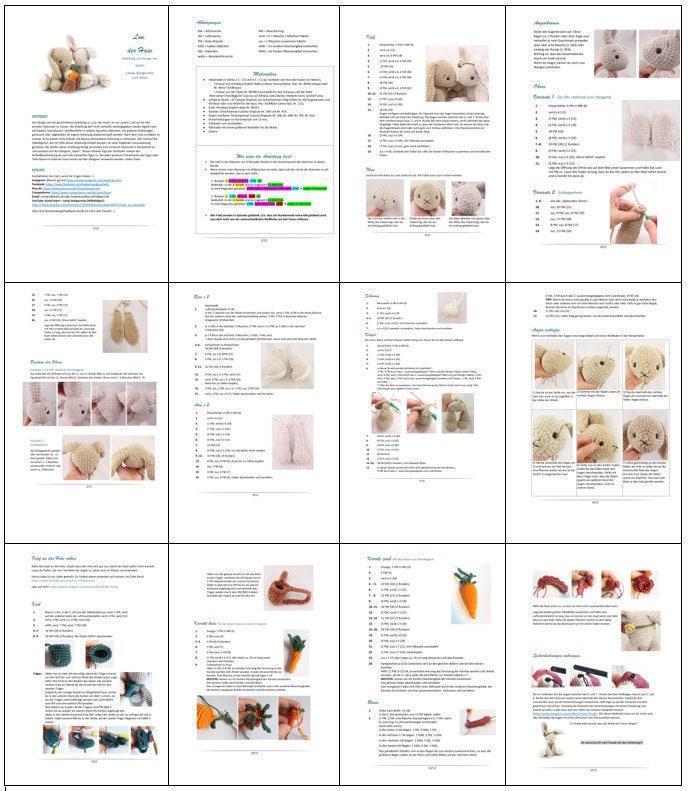 PDF ENGLISH Crochet Pattern Bunny Lou leami