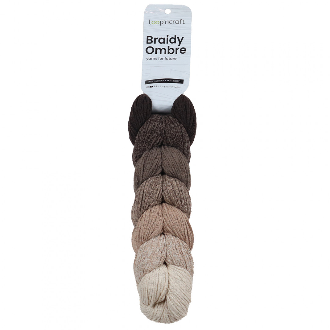 Braidy Ombre Erdfarben (250g/250m)