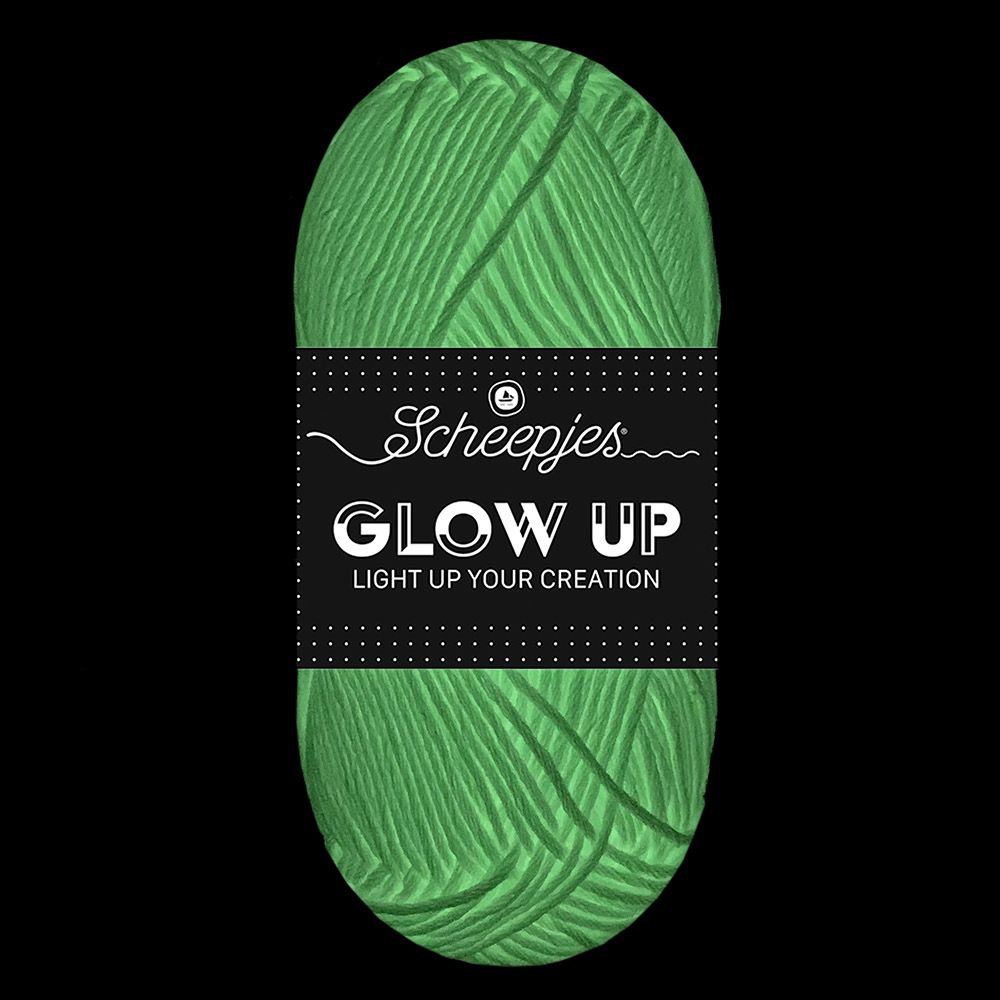 Scheepjes GLOW UP (50g/105m) 1001 Luminescent White