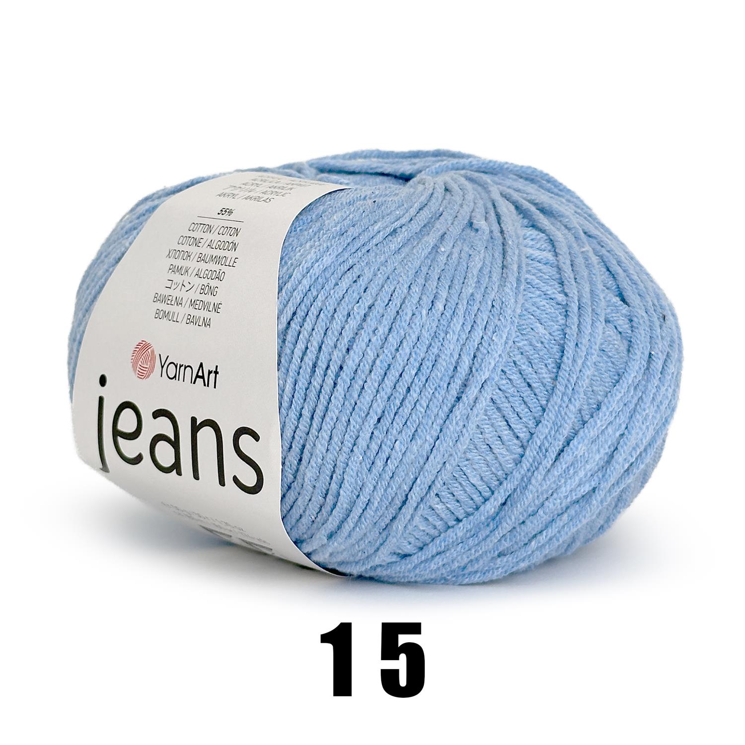 YarnArt Jeans (50g/160M) 15 kornblume