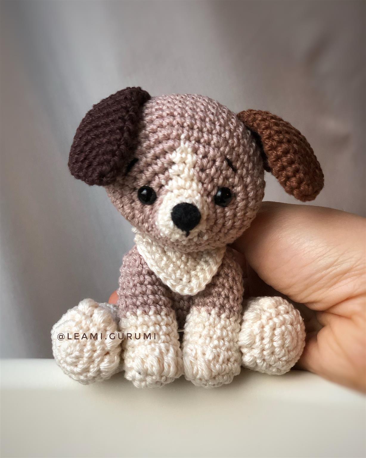 PDF ENGLISH Crochet Pattern Milo The Puppy Dog by leami