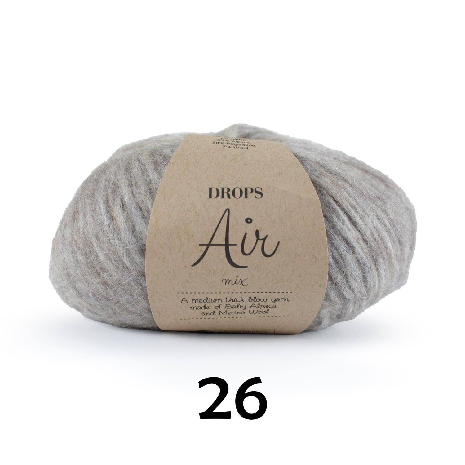 DROPS Air mix (50g/150m) 26 beige