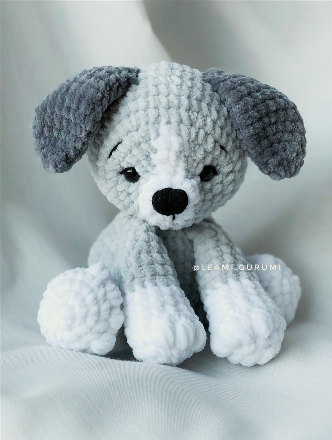 PDF ENGLISH Crochet Pattern Milo The Puppy Dog by leami