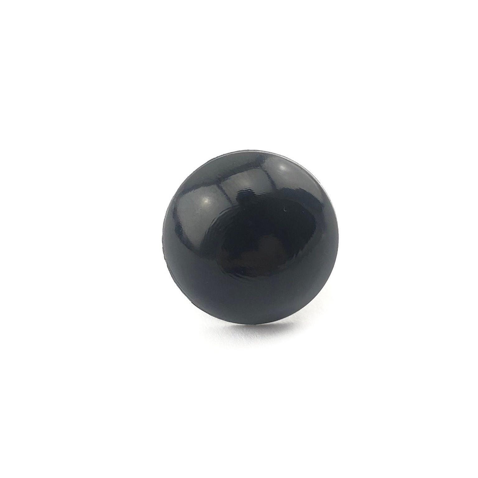 Sicherheitsaugen, schwarz, 13 mm