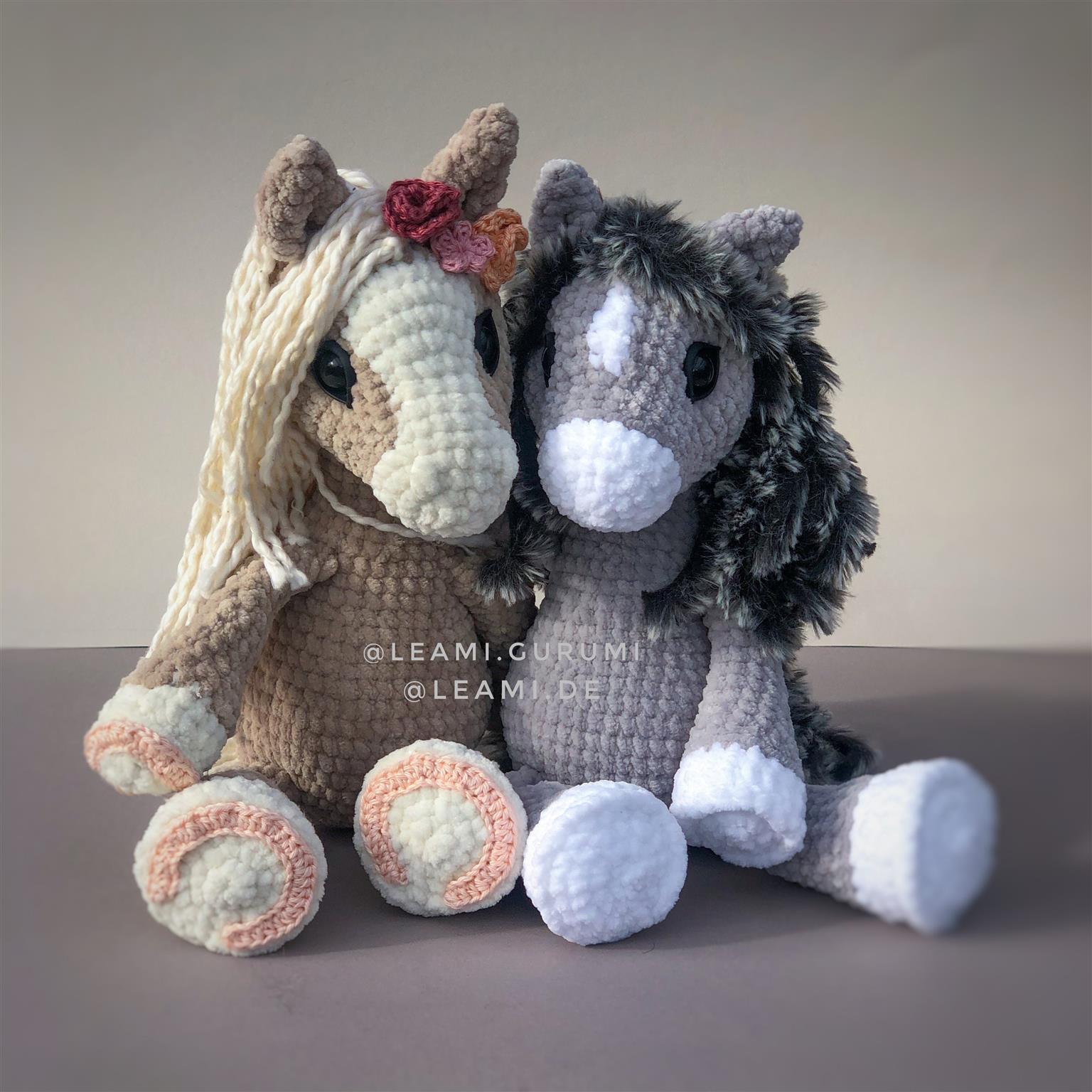 PDF ENGLISH Crochet Pattern Pony Sky by leami