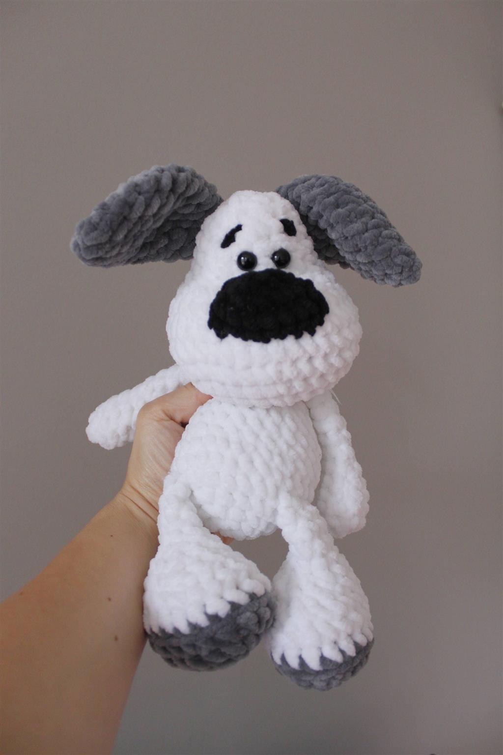 PDF ENGLISH Crochet Pattern Elvis Dog by leami