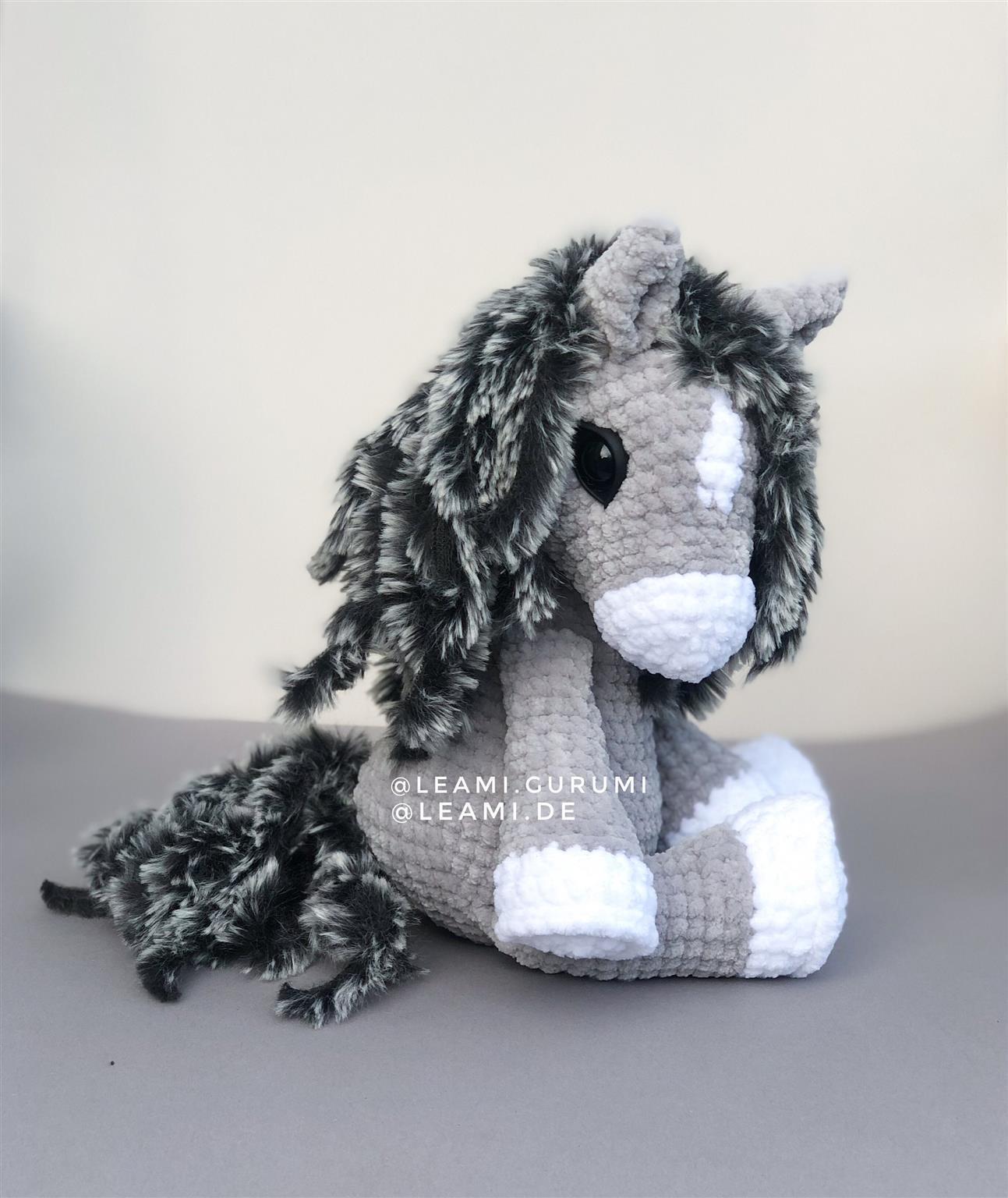 PDF ENGLISH Crochet Pattern Pony Sky by leami