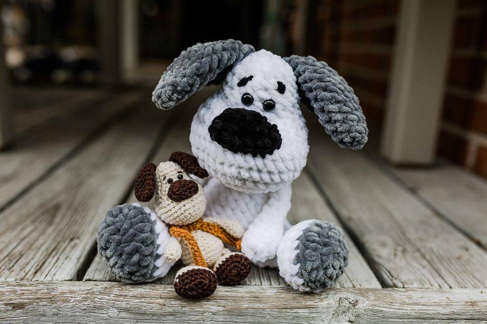 PDF ENGLISH Crochet Pattern Elvis Dog by leami