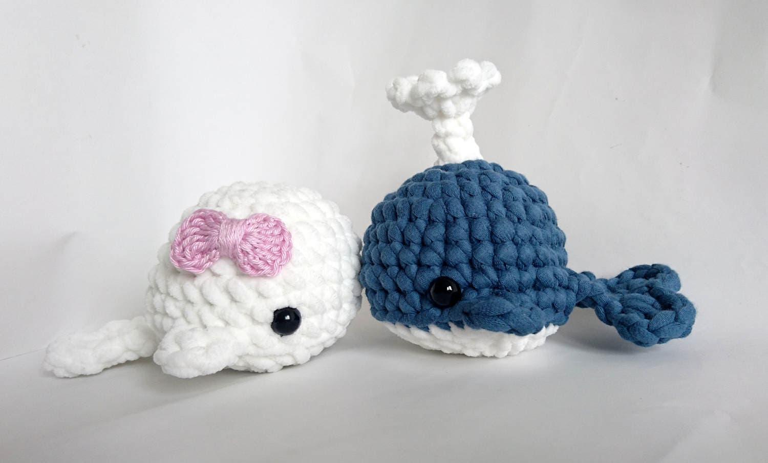 PDF ENGLISH, crochet pattern, Willy Whale by leami