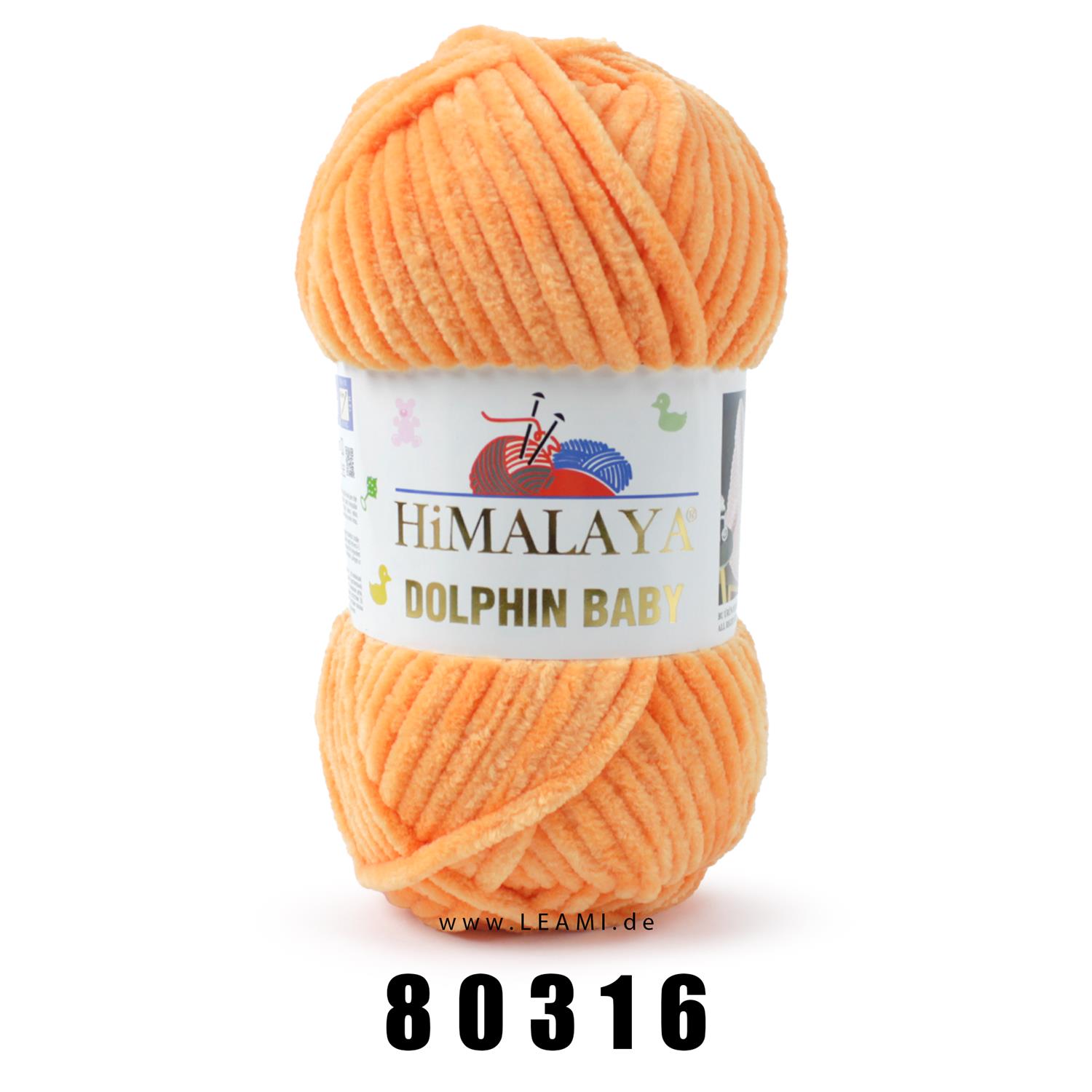 Himalaya Dolphin BABY, H 80316 orange