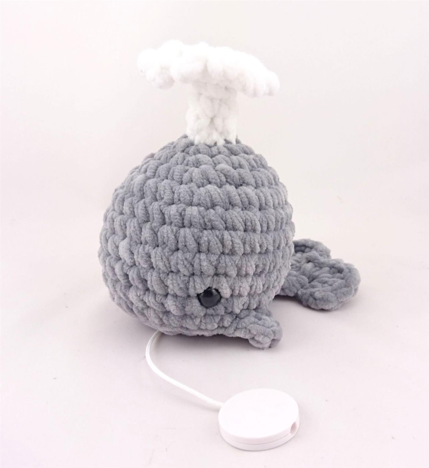 PDF ENGLISH, crochet pattern, Willy Whale by leami