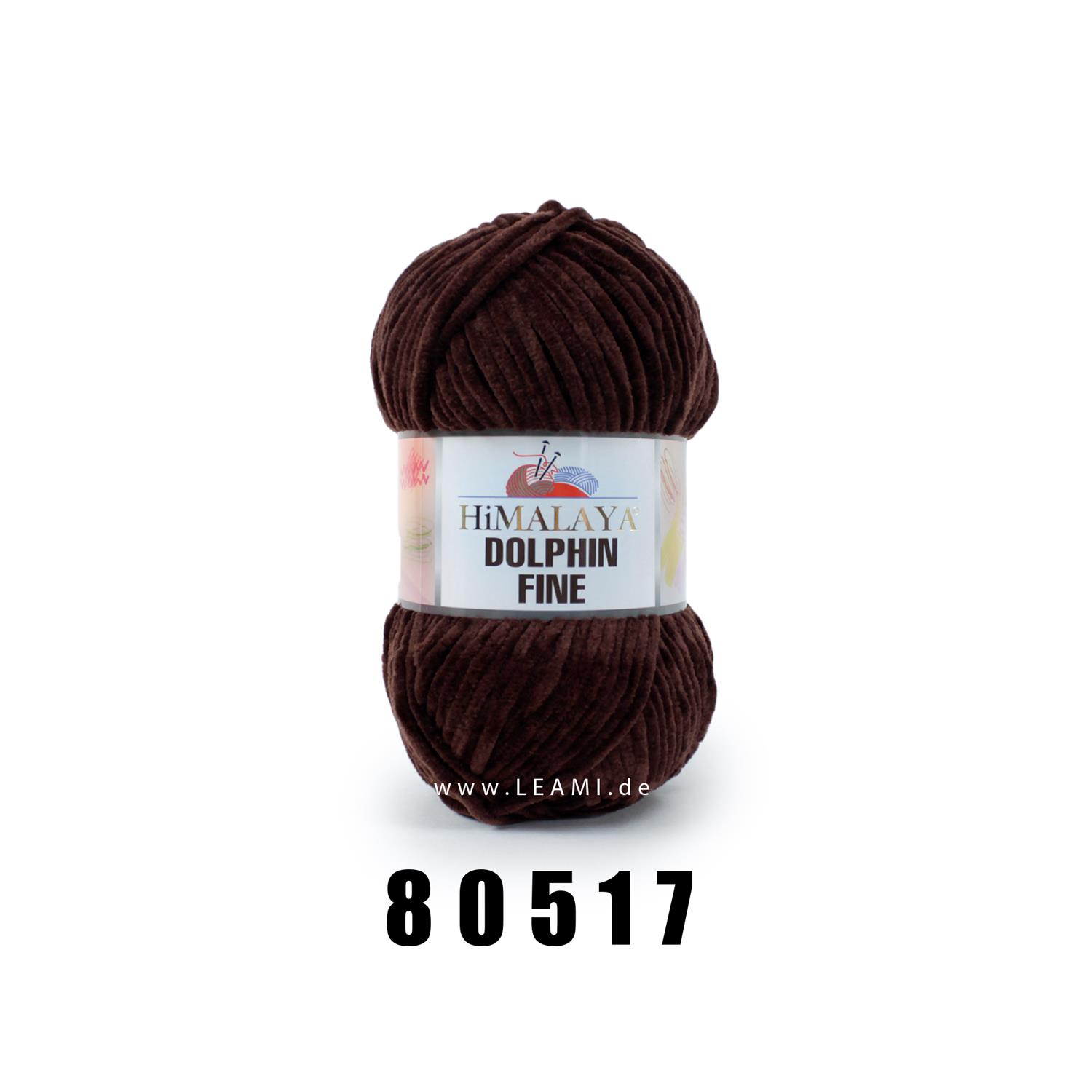 Himalaya Dolphin FINE (100g/175m) 80517 dunkelbraun